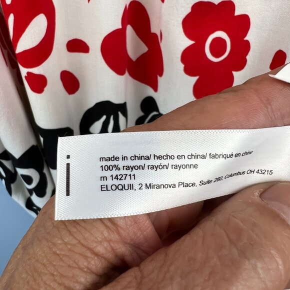 Eloquii Multicolor Floral Maxi Dress - Picture 8 of 12